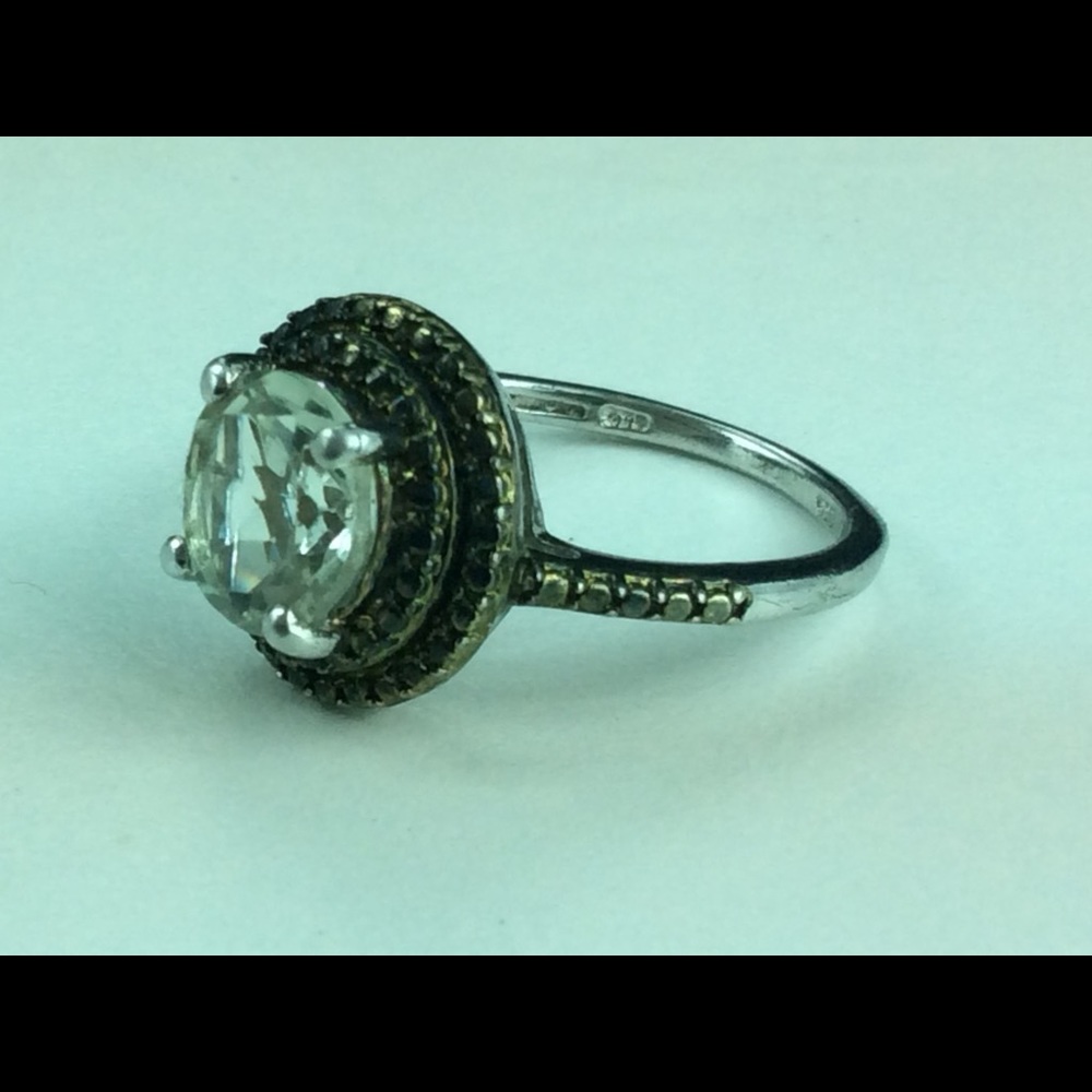 Green silver ring - Picture 3 of 3